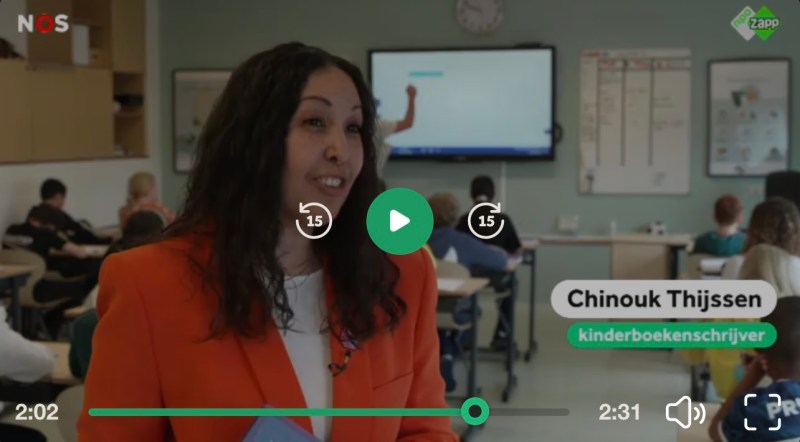 NOS Jeugdjournaal Chinouk Thijssen